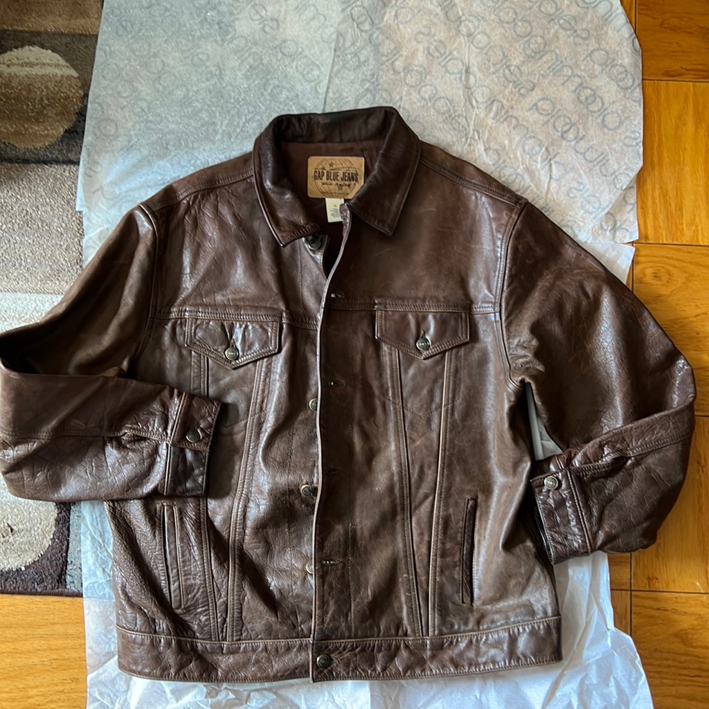 Vintage Gap Leather Jacket